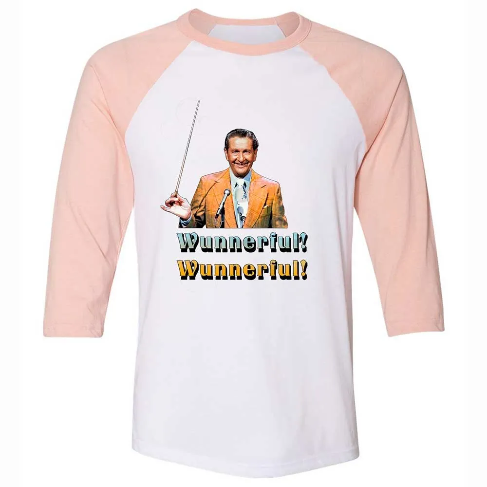 Unisex 3/4 Baseball Tee - C3FLE1QE - White/Heather Peach - 5