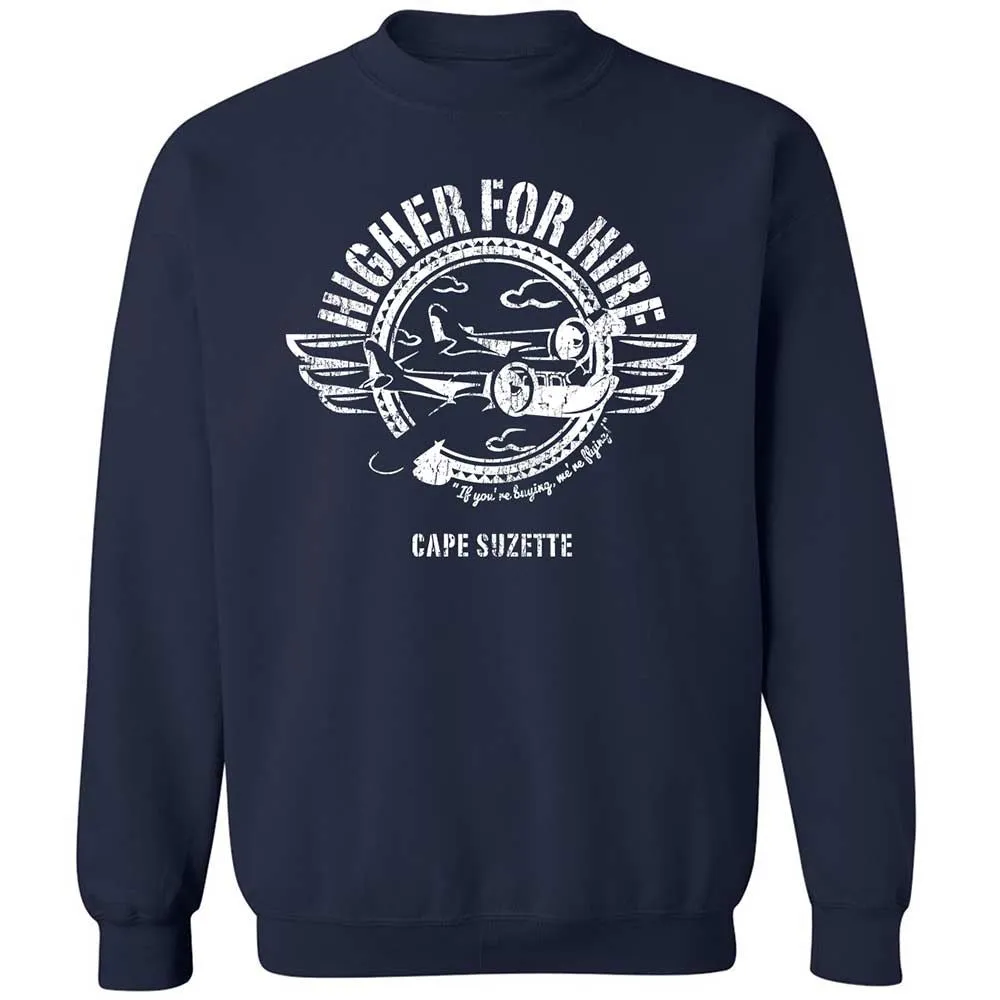 Higher for Hire - Navy - 2