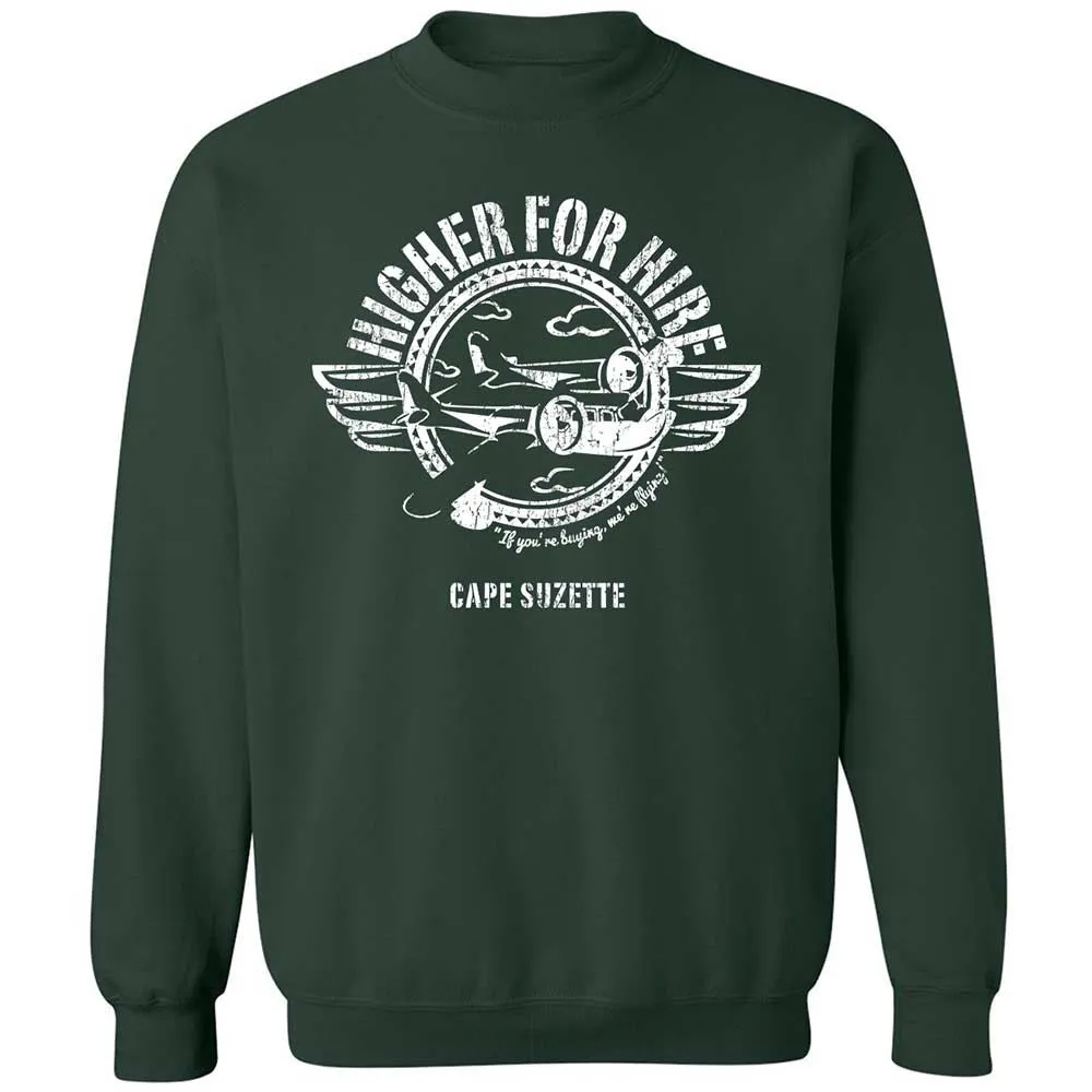 Higher for Hire - Forest Green - 5