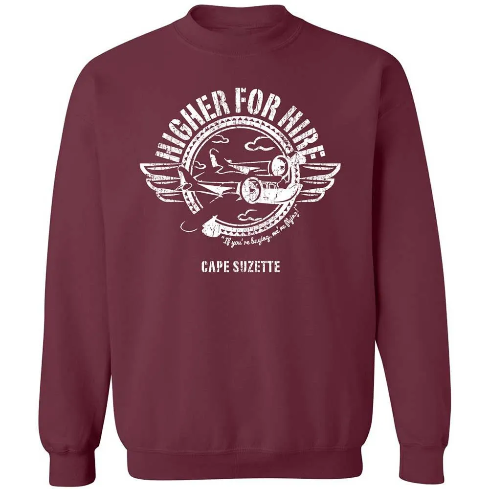 Higher for Hire - Maroon - 8
