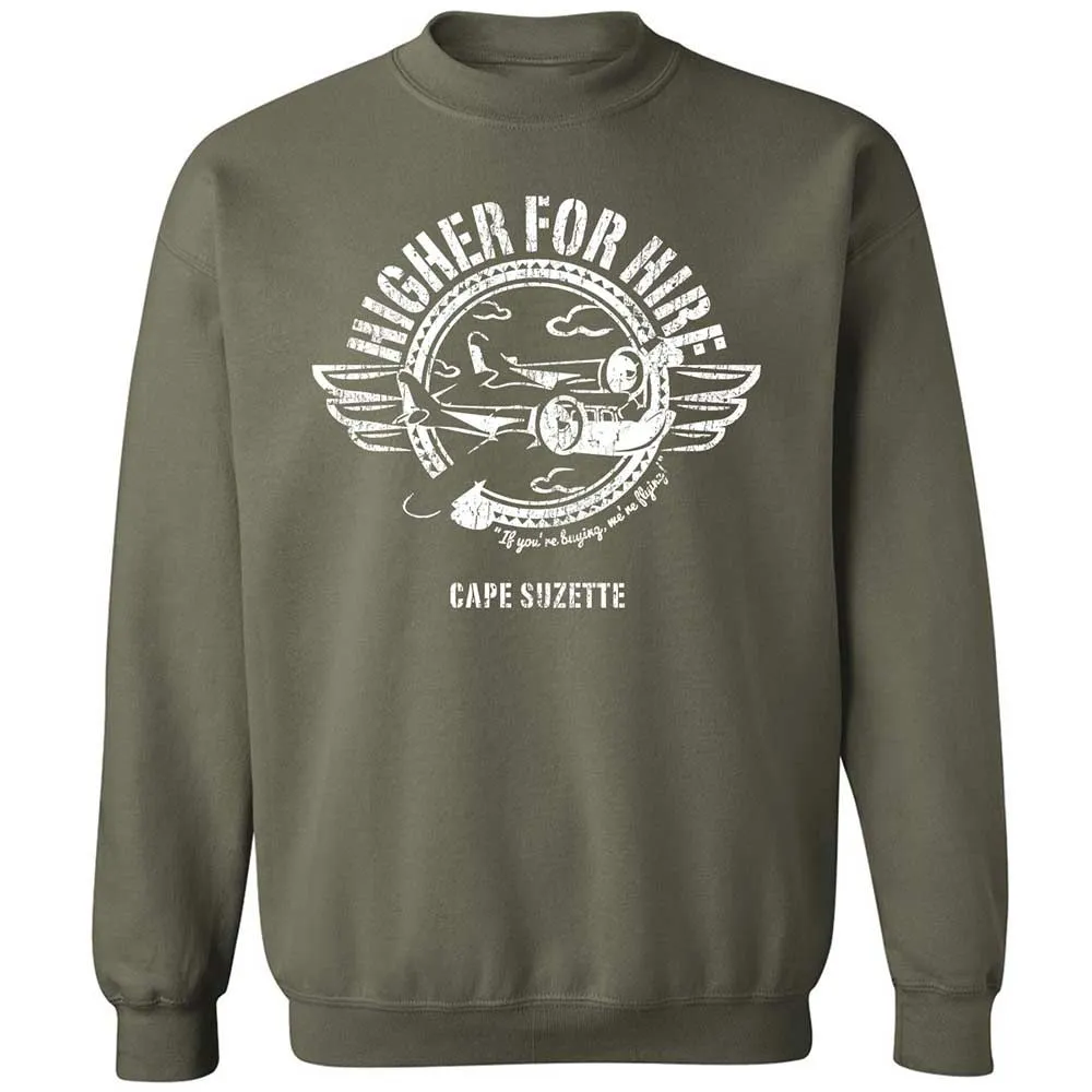 Higher for Hire - Military Green - 9