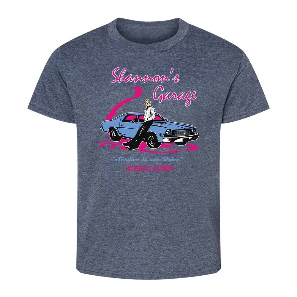 Shannon's Garage - Heather Navy - 9