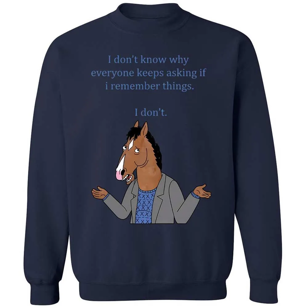 Classic Unisex Sweatshirt - WAJKLE1Y - Navy - 15