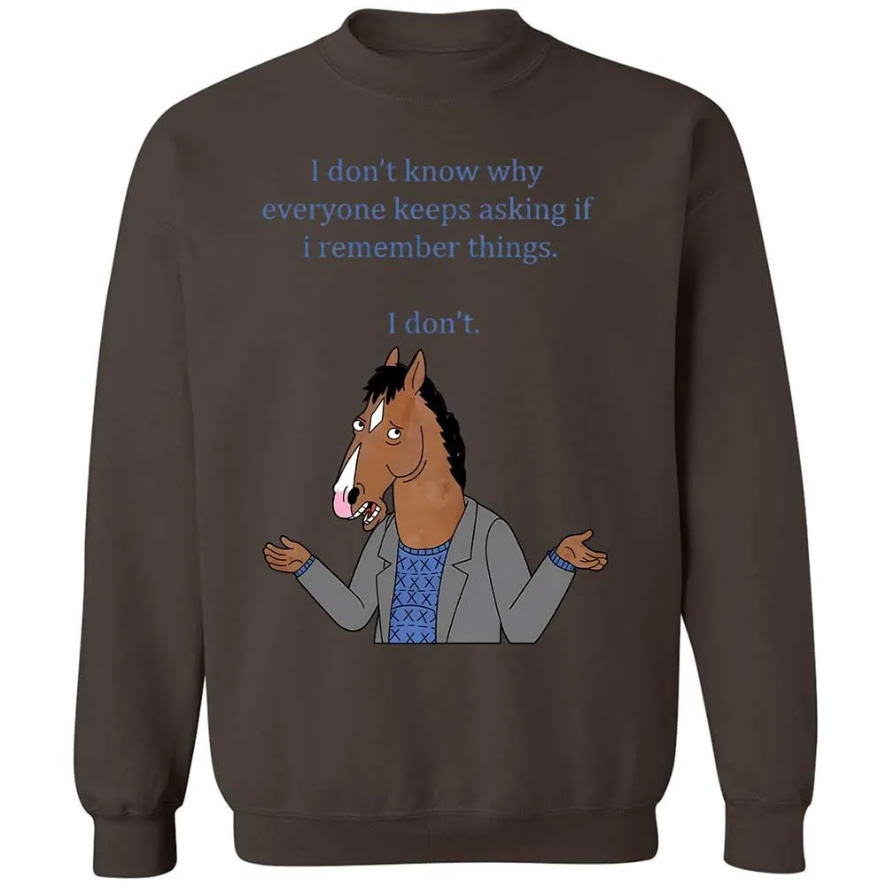 Classic Unisex Sweatshirt - WAJKLE1Y - Dark Chocolate - 16