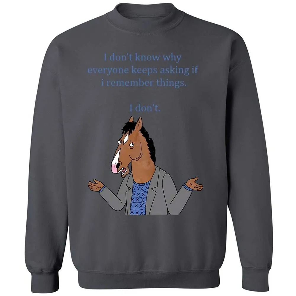 Classic Unisex Sweatshirt - WAJKLE1Y - Charcoal - 18