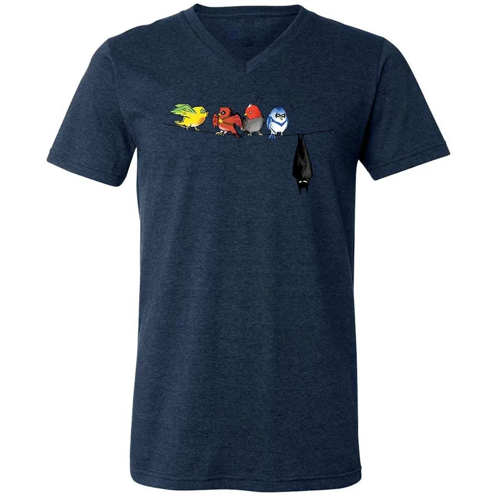 Bat Family - Heather Navy - 13