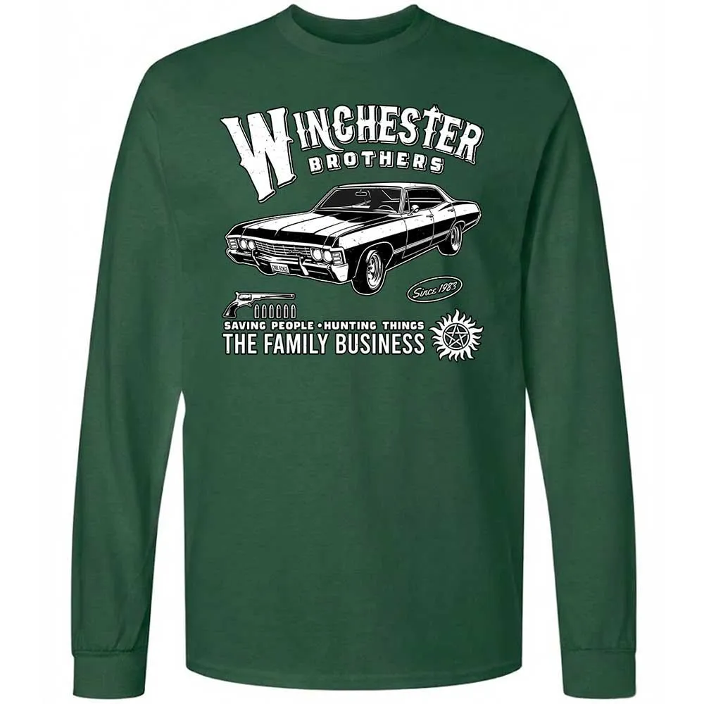Long Sleeve T-Shirt - MXQFW52J - Forest Green - 4