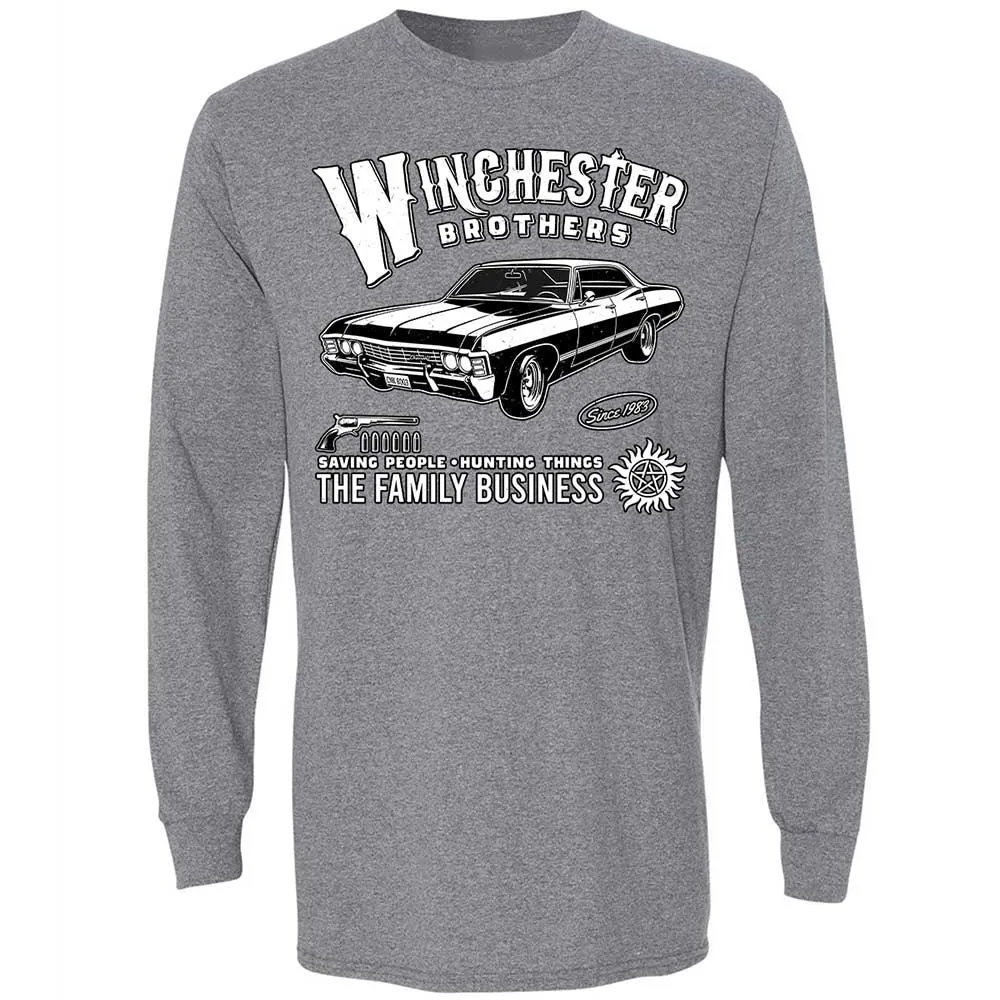 Long Sleeve T-Shirt - MXQFW52J - Graphite Heather - 8