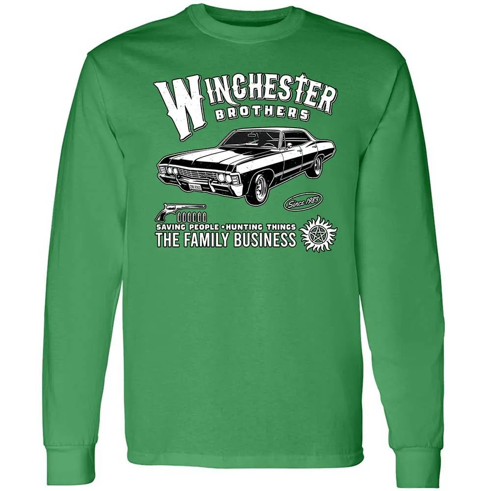Long Sleeve T-Shirt - MXQFW52J - Irish Green - 10