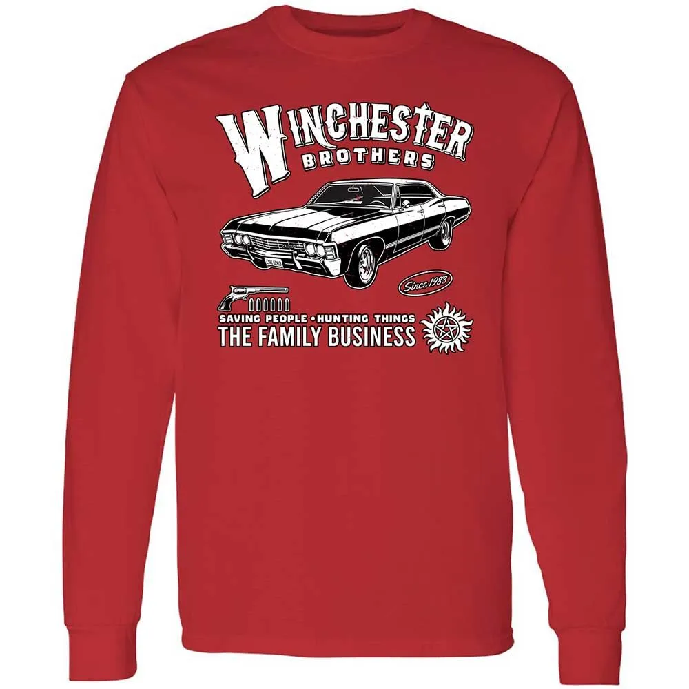 Long Sleeve T-Shirt - MXQFW52J - Red - 11
