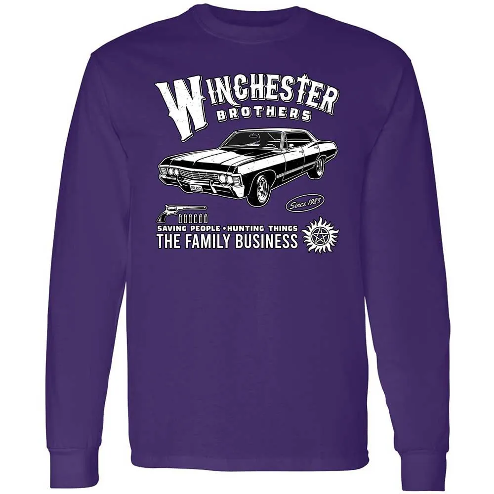 Long Sleeve T-Shirt - MXQFW52J - Purple - 12