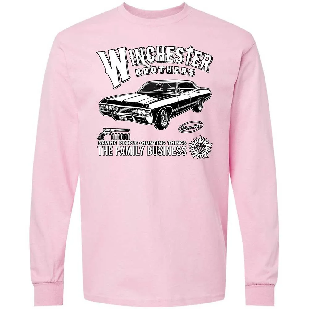 Long Sleeve T-Shirt - MXQFW52J - Light Pink - 16