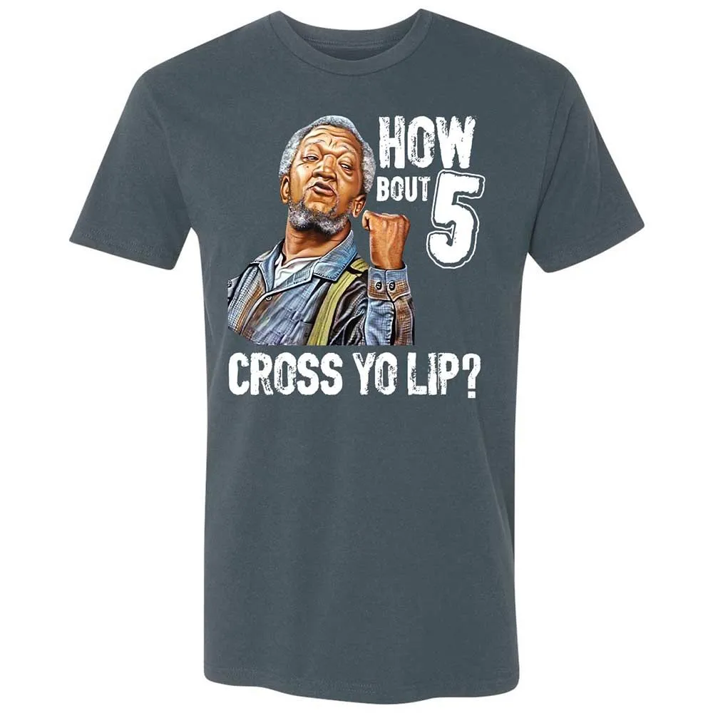 How bout 5 cross yo lip - Indigo - 12