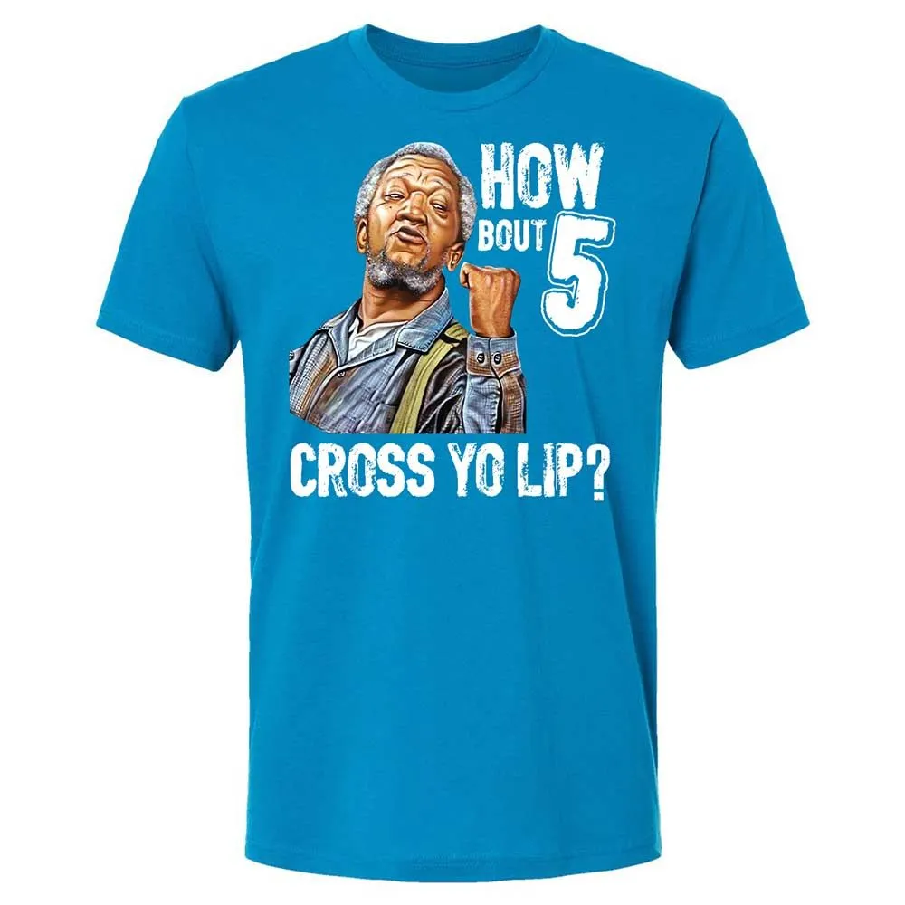 How bout 5 cross yo lip - Turquoise - 15