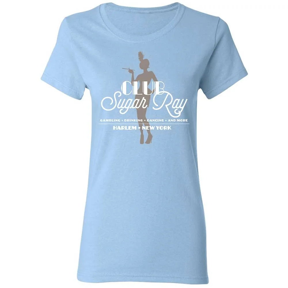 Women's T-Shirt - 8YFCQV6S - Light Blue - 13