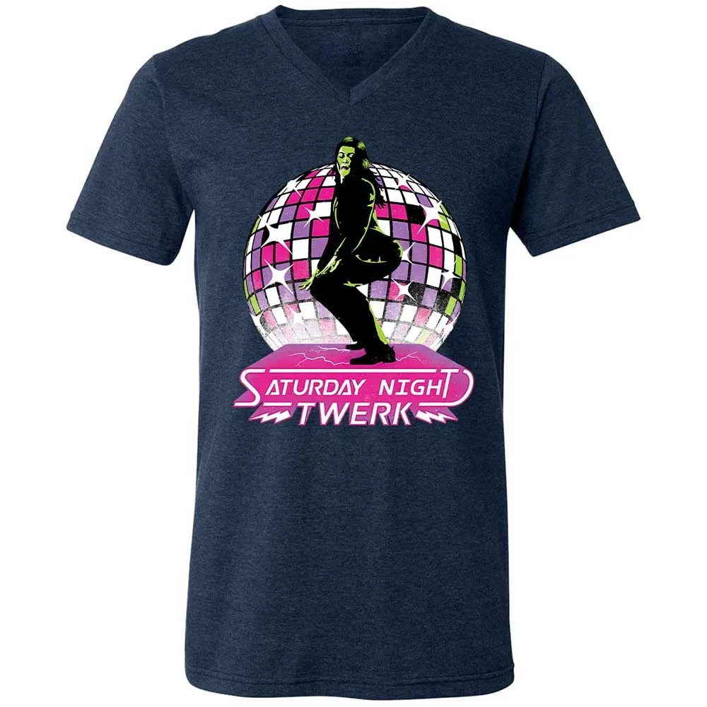 Saturday Night Twerk - Heather Navy - 13