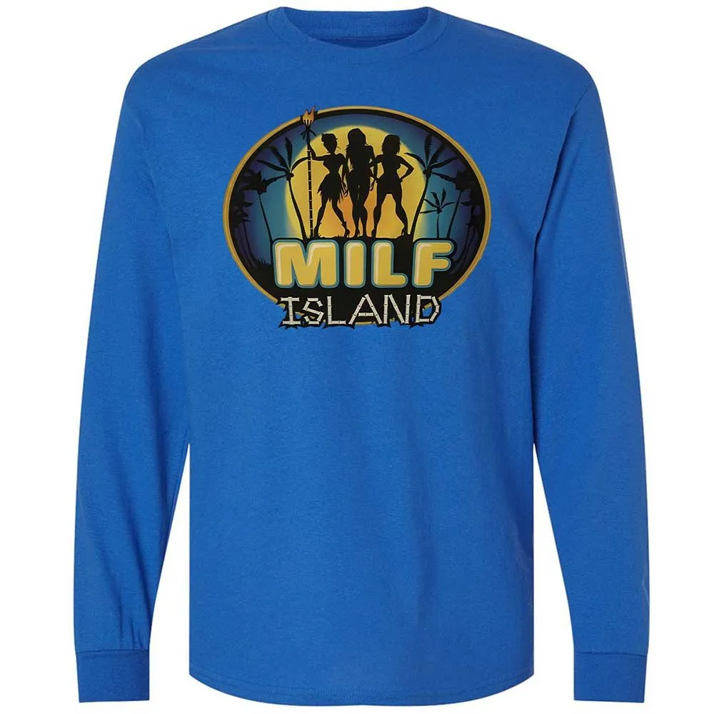 Long Sleeve T-Shirt - 13QCSXVT - Royal - 3