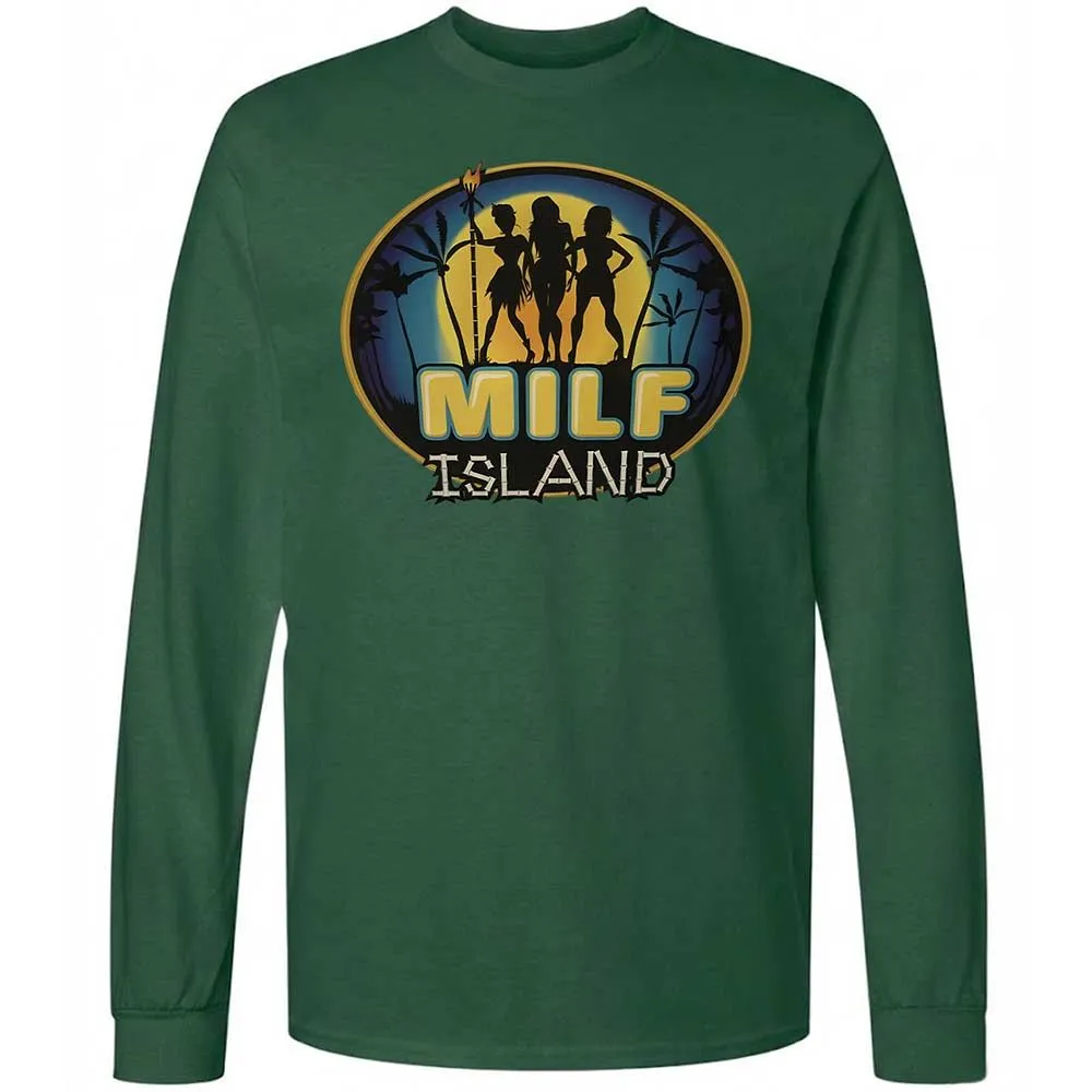 Long Sleeve T-Shirt - 13QCSXVT - Forest Green - 4
