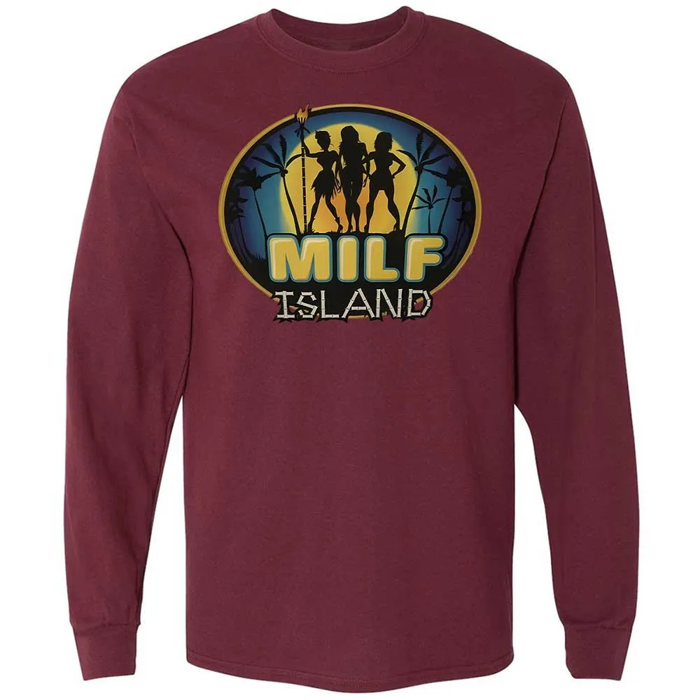 Long Sleeve T-Shirt - 13QCSXVT - Maroon - 6