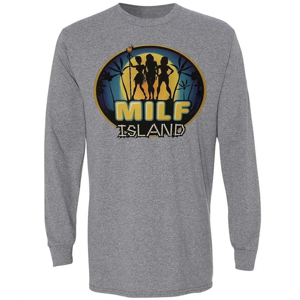 Long Sleeve T-Shirt - 13QCSXVT - Graphite Heather - 8