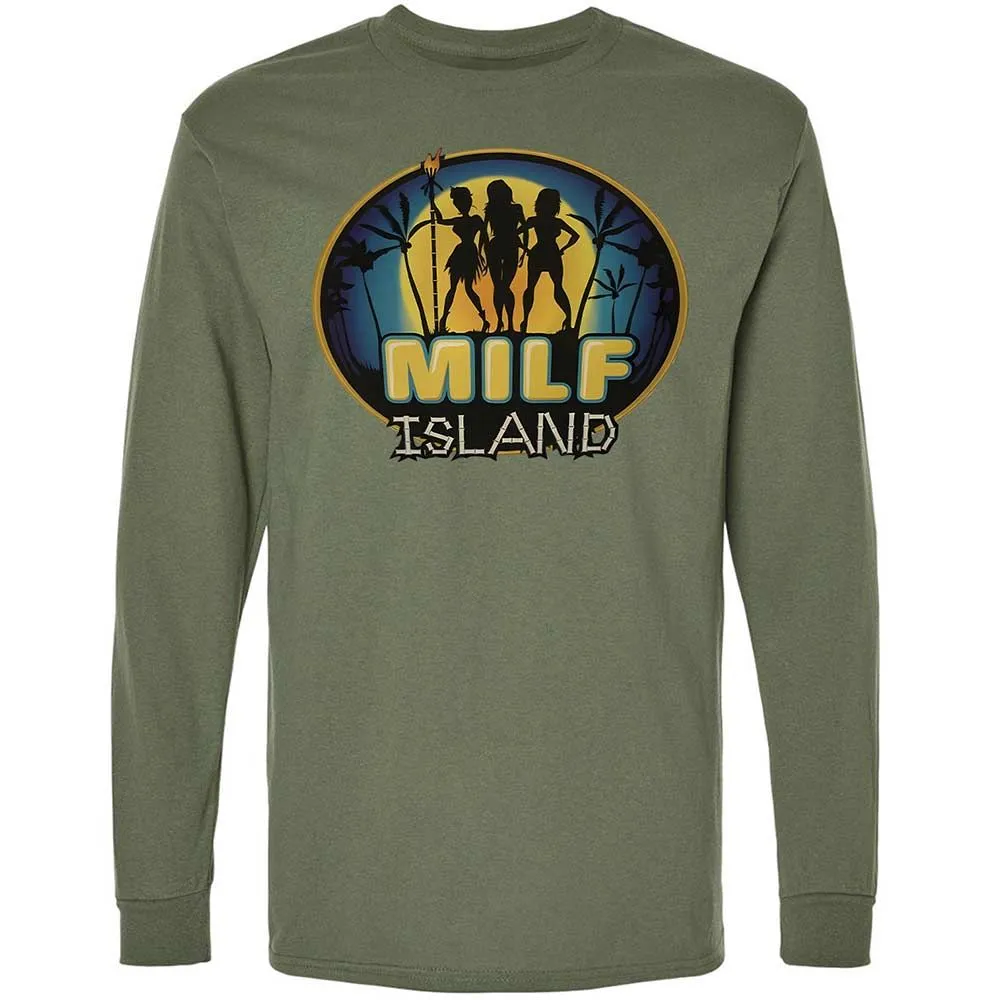 Long Sleeve T-Shirt - 13QCSXVT - Military Green - 9