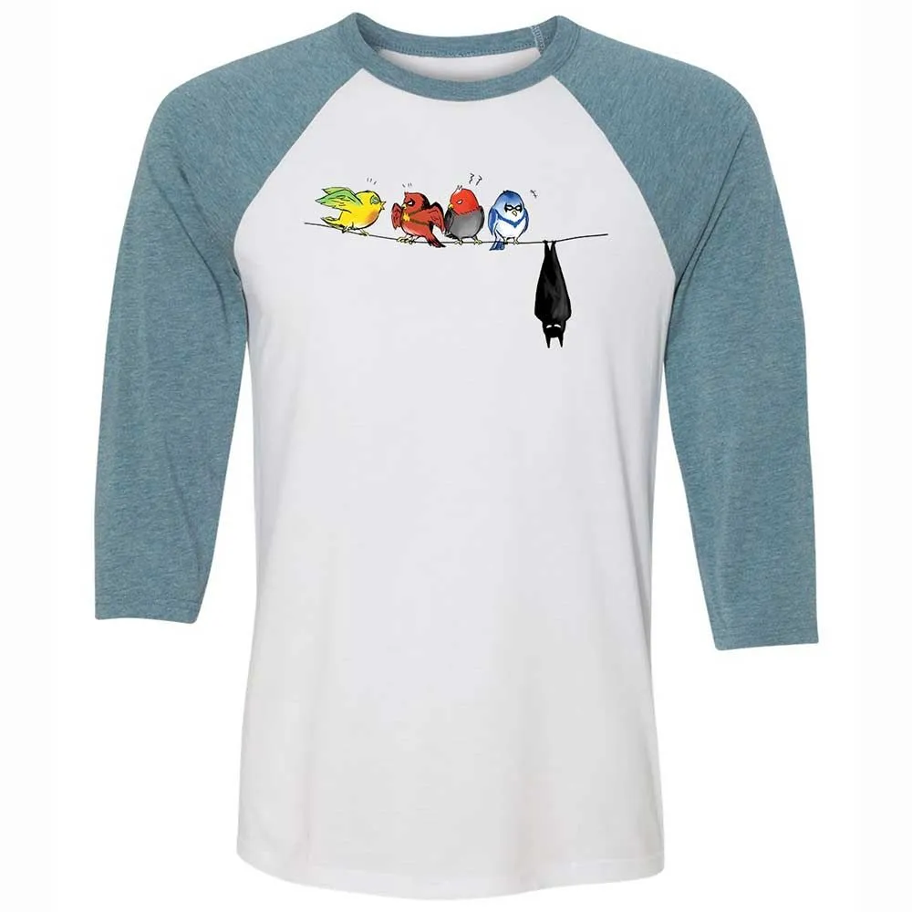 Bat Family - White/Denim - 3