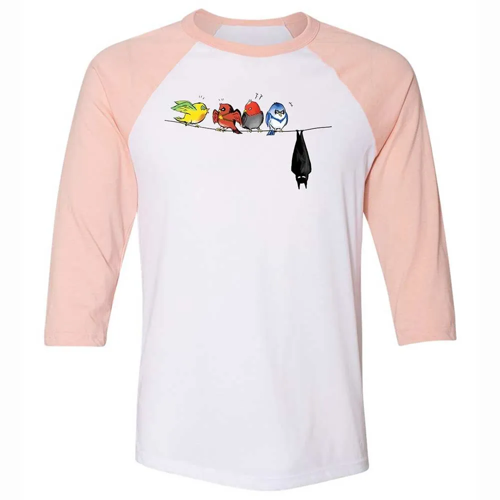 Bat Family - White/Heather Peach - 5