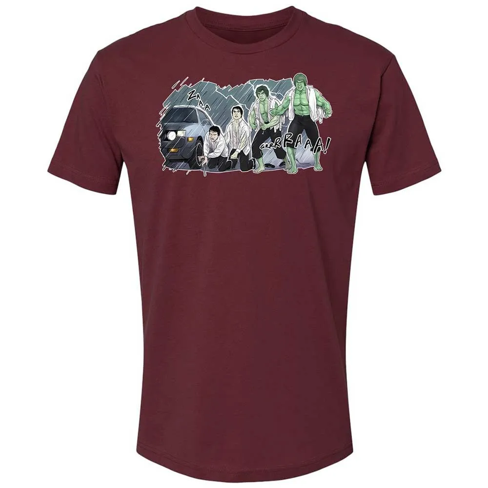 Premium Unisex T-Shirt - ANMGCEBR - Maroon - 19