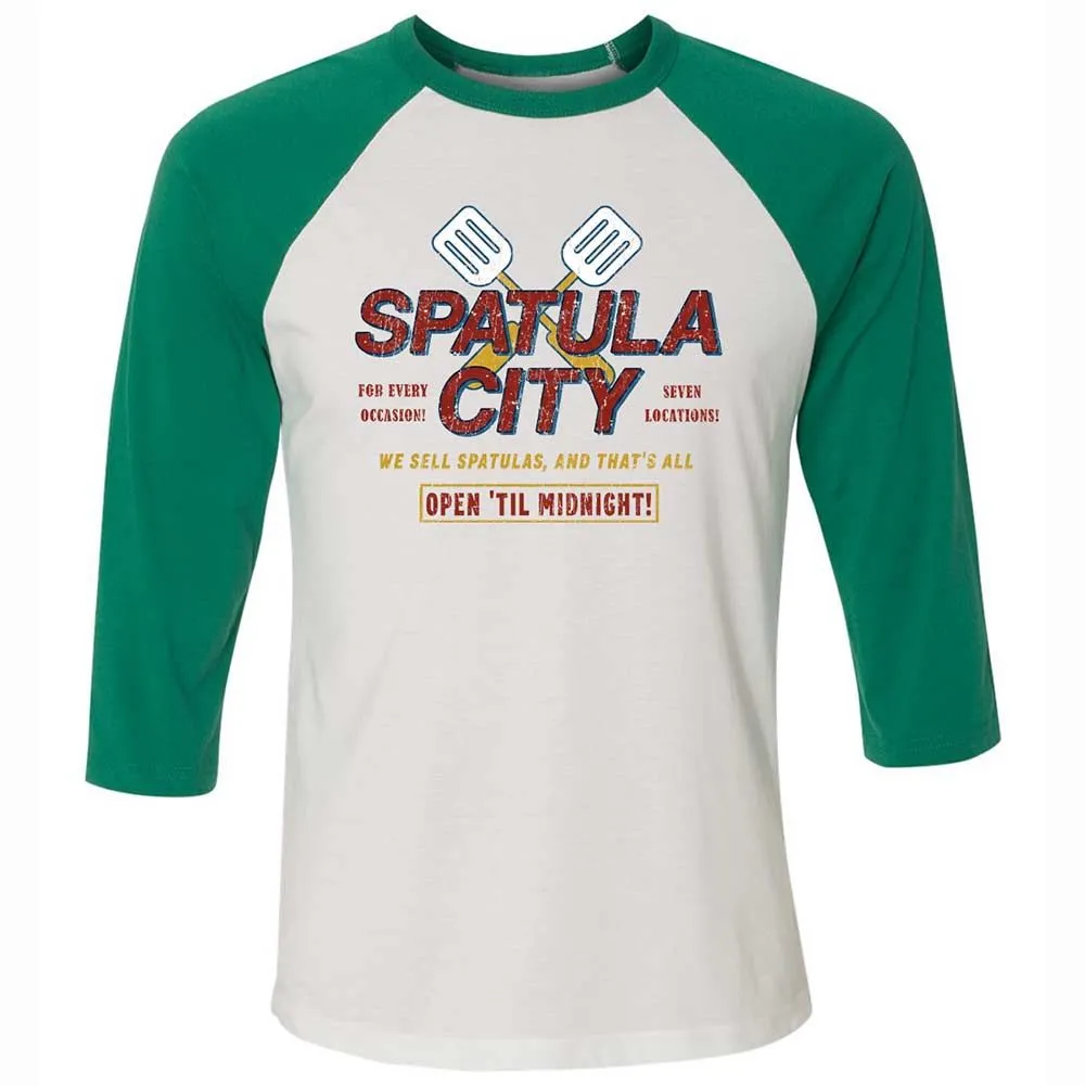 Unisex 3/4 Baseball Tee - STPL2X33 - White/Kelly - 6