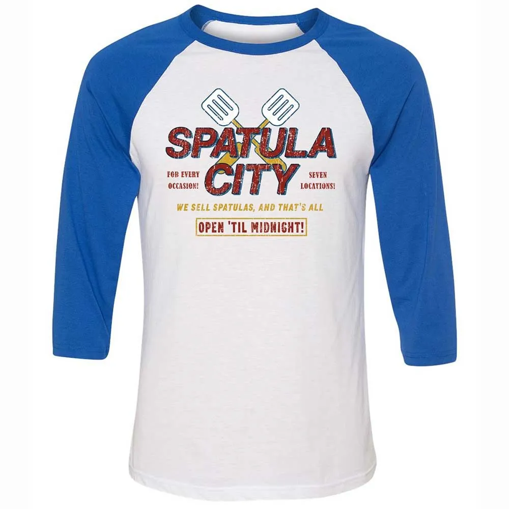 Unisex 3/4 Baseball Tee - STPL2X33 - White/True Royal - 10