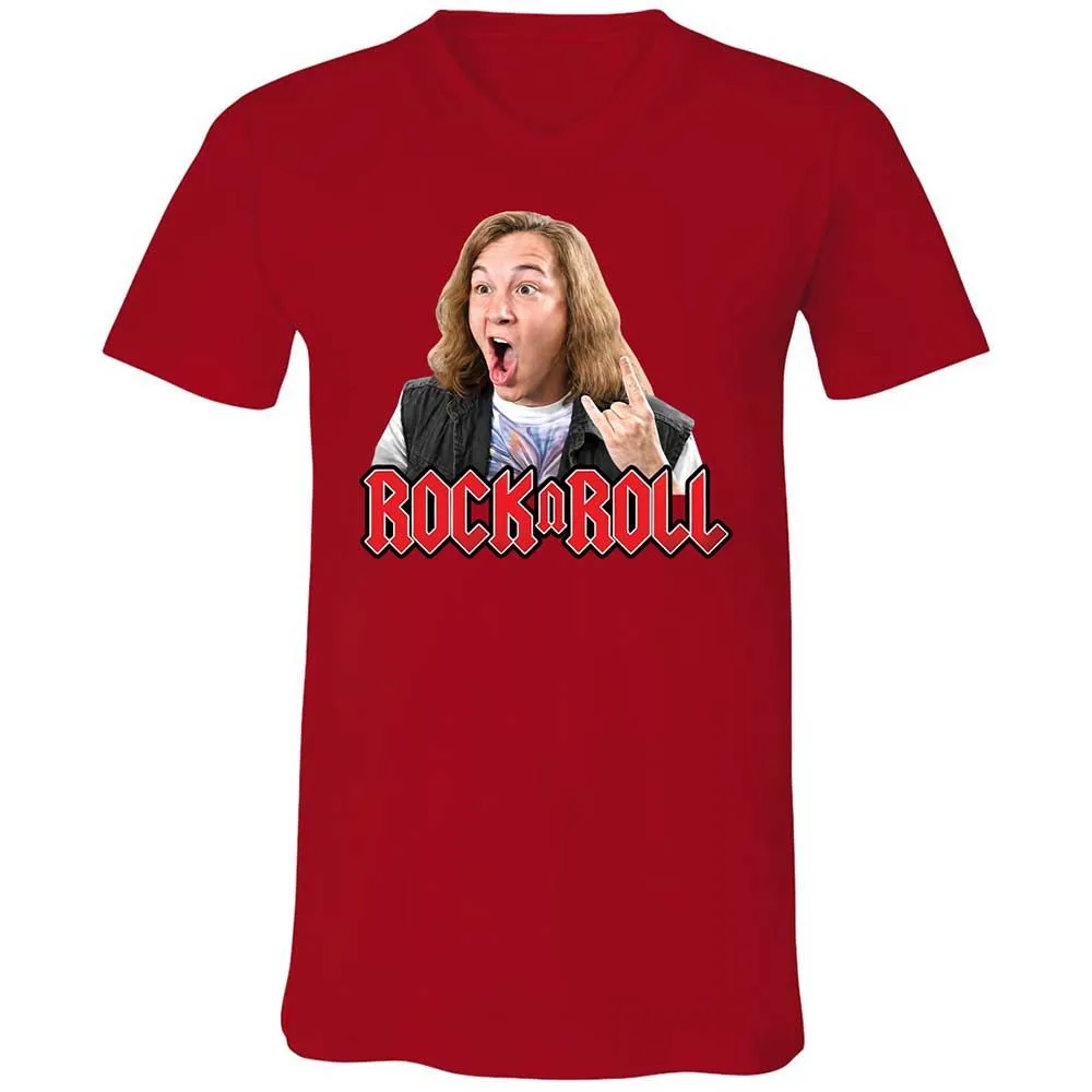Unisex V-Neck T-Shirt - TM5USB5Z - Red - 6