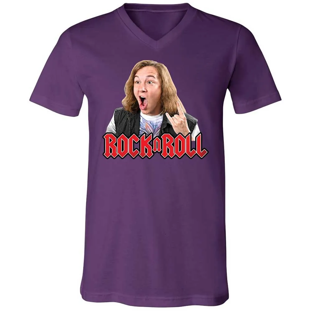 Unisex V-Neck T-Shirt - TM5USB5Z - Team Purple - 10