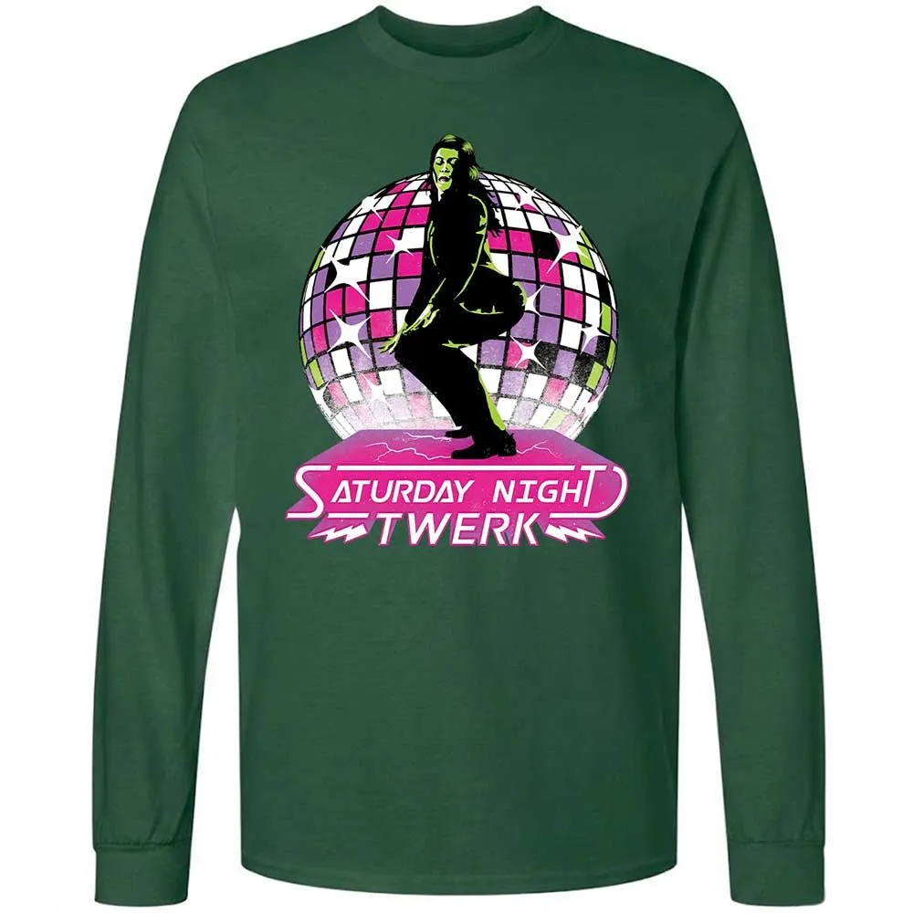 Saturday Night Twerk - Forest Green - 14