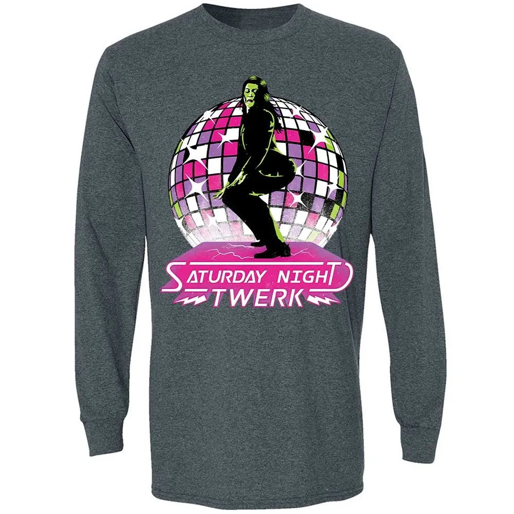 Saturday Night Twerk - Dark Heather - 15