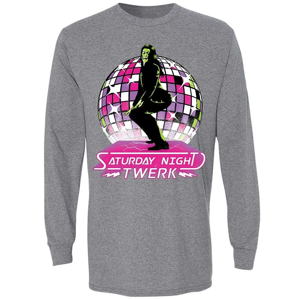 Saturday Night Twerk - Graphite Heather - 18
