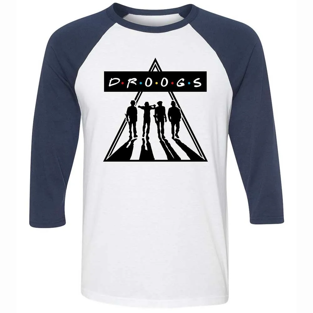 Droogs - White/Navy - 8