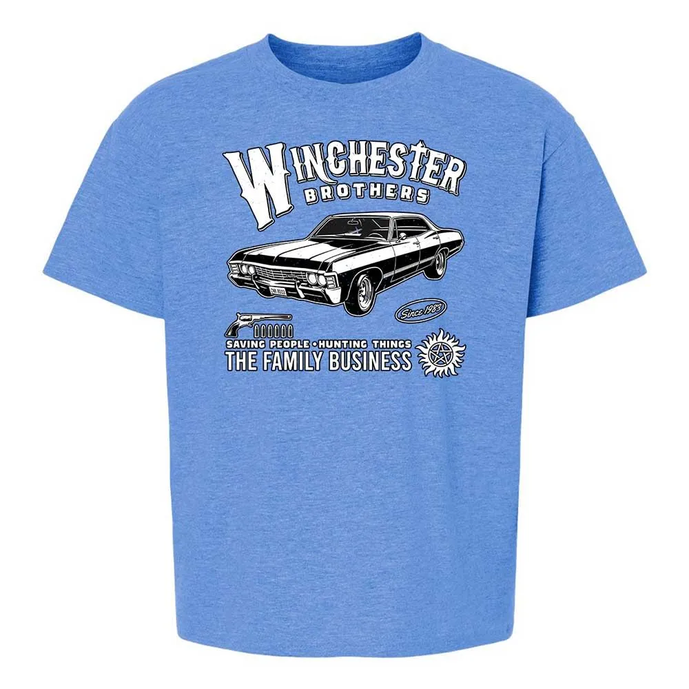 Kids T-Shirt - XNPW6C8H - Heather Royal - 13