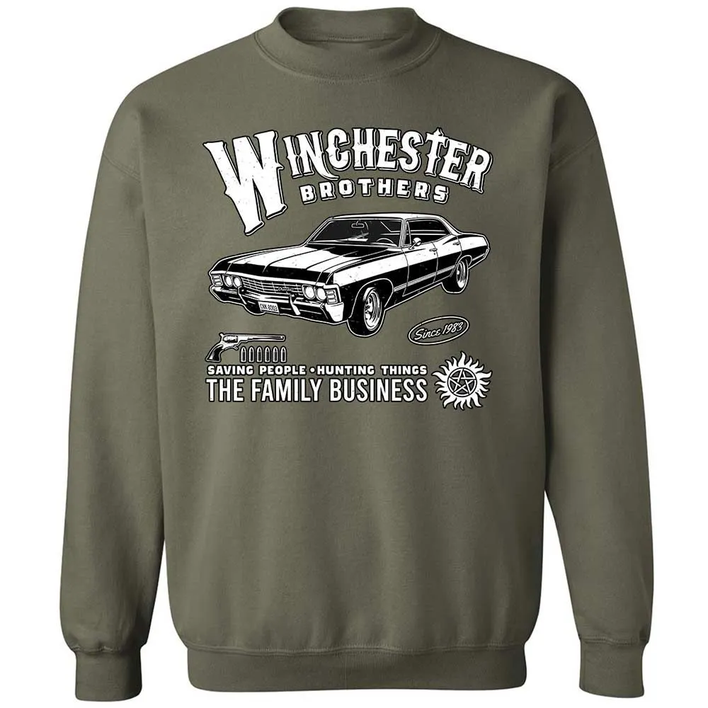 Classic Unisex Sweatshirt - ZZQQTLAB - Military Green - 9
