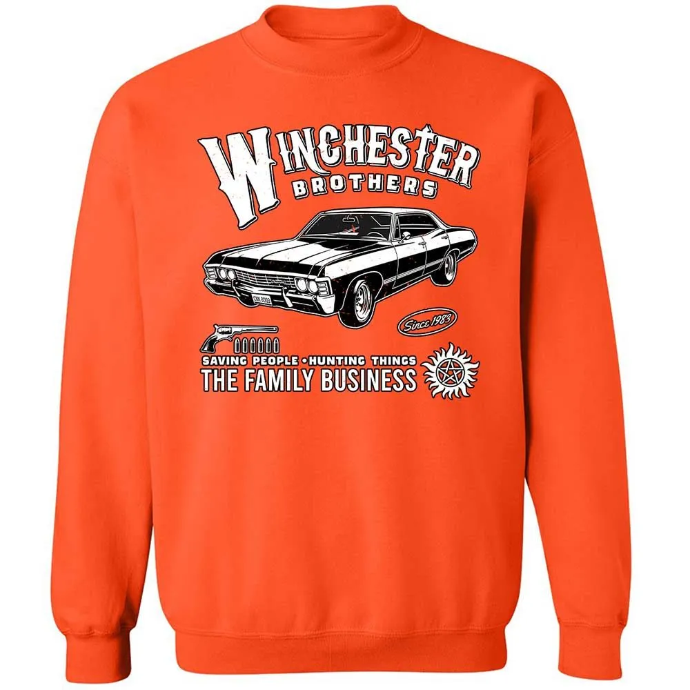 Classic Unisex Sweatshirt - ZZQQTLAB - Orange - 12