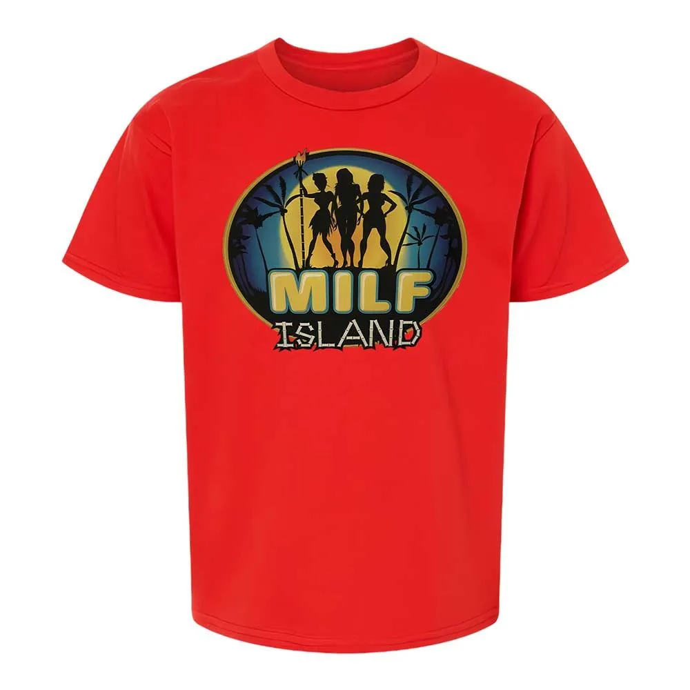 Kids T-Shirt - CXL2TBQM - Red - 8