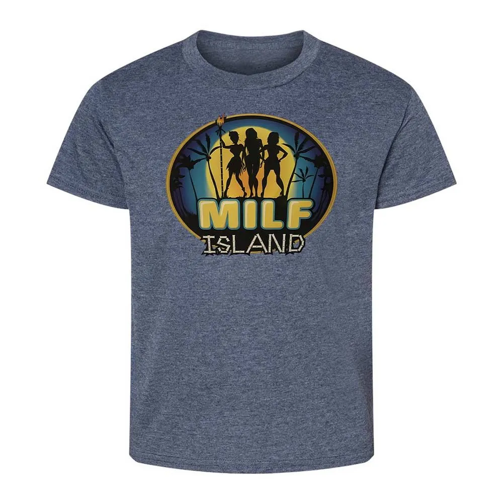 Kids T-Shirt - CXL2TBQM - Heather Navy - 9