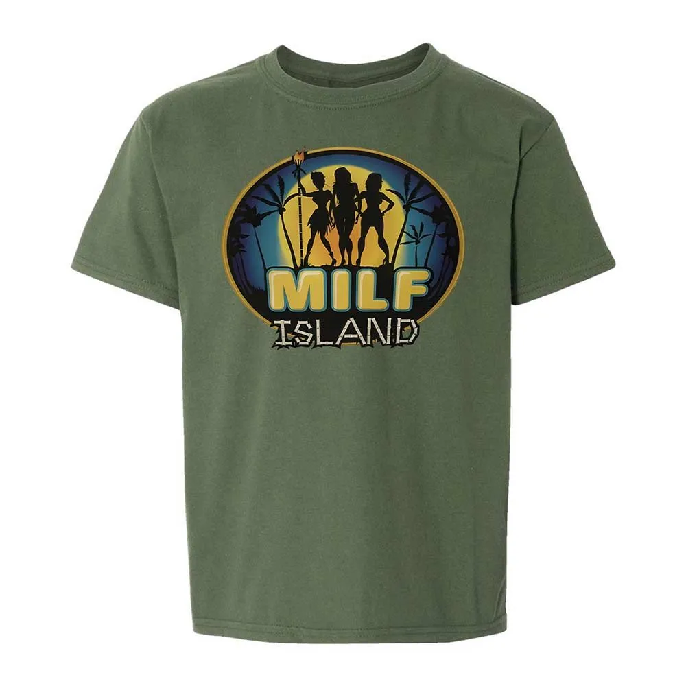 Kids T-Shirt - CXL2TBQM - Military Green - 19