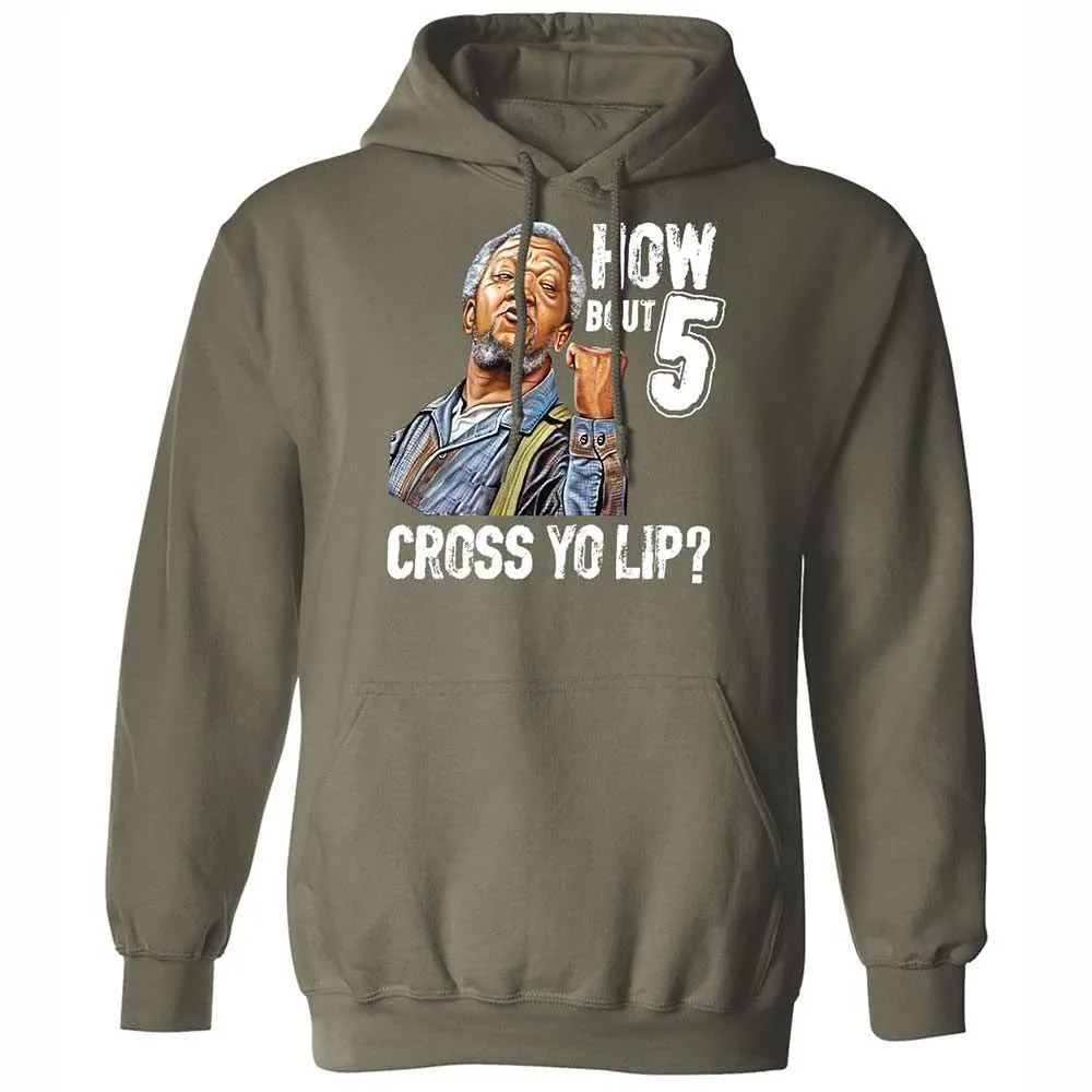 How bout 5 cross yo lip - Military Green - 9