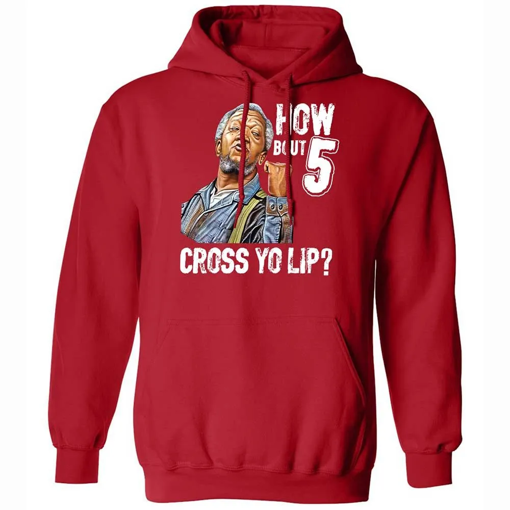 How bout 5 cross yo lip - Red - 10