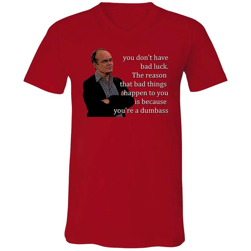 Unisex V-Neck T-Shirt - MBPPU8Y6 - Red - 6