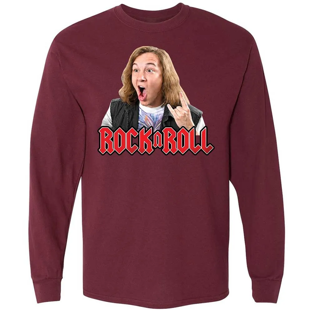 Long Sleeve T-Shirt - U1EDHHFM - Maroon - 6
