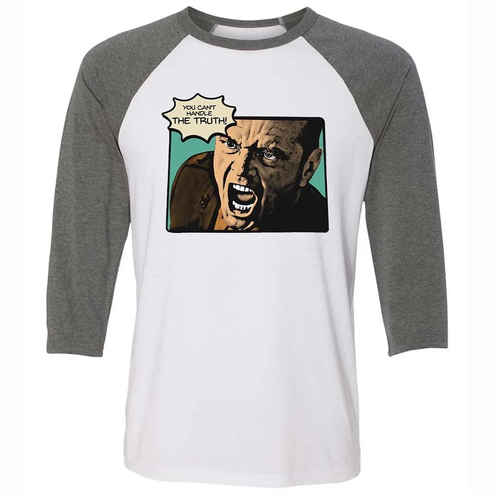 You Can't Handle The Truth - White/Deep Heather - 11