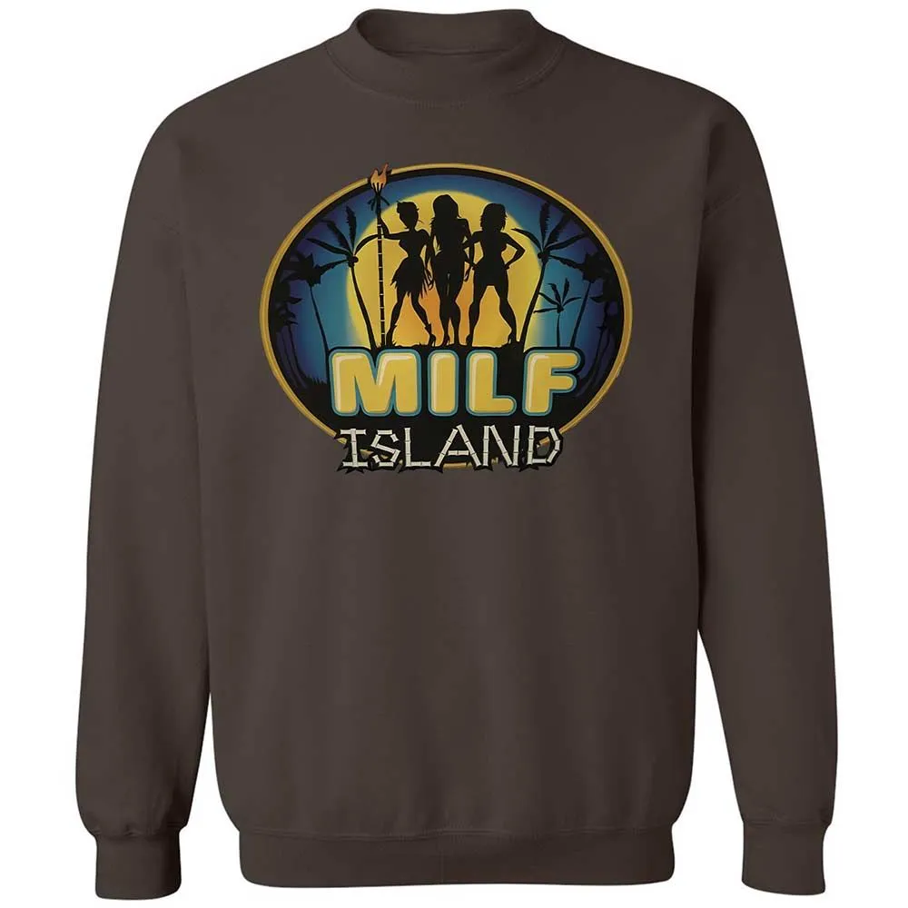 Classic Unisex Sweatshirt - 4X512RX8 - Dark Chocolate - 4