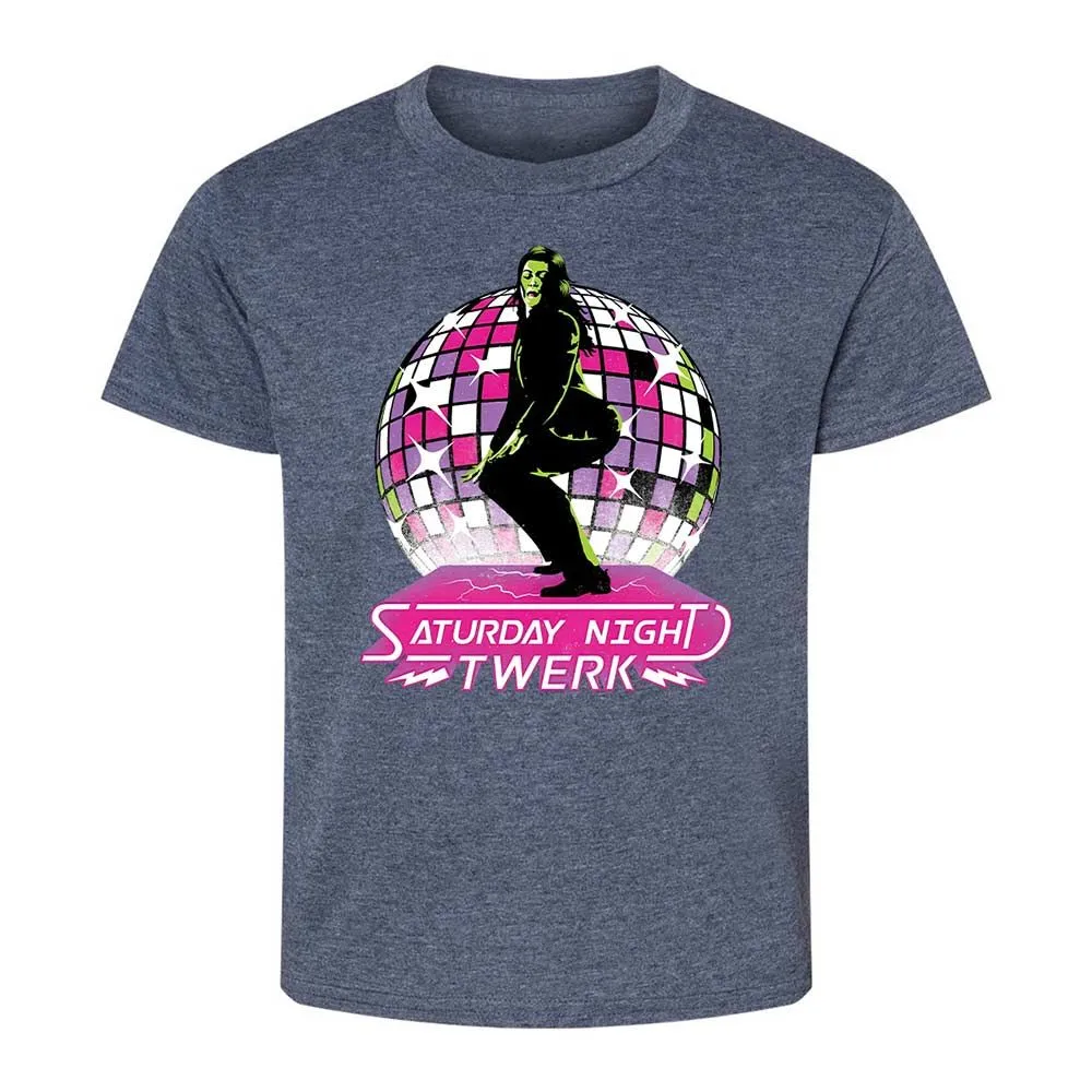 Saturday Night Twerk - Heather Navy - 15