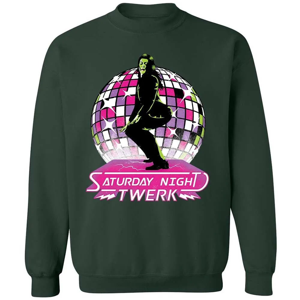Saturday Night Twerk - Forest Green - 17